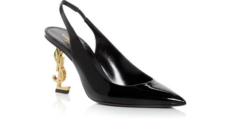 ysl sling back.